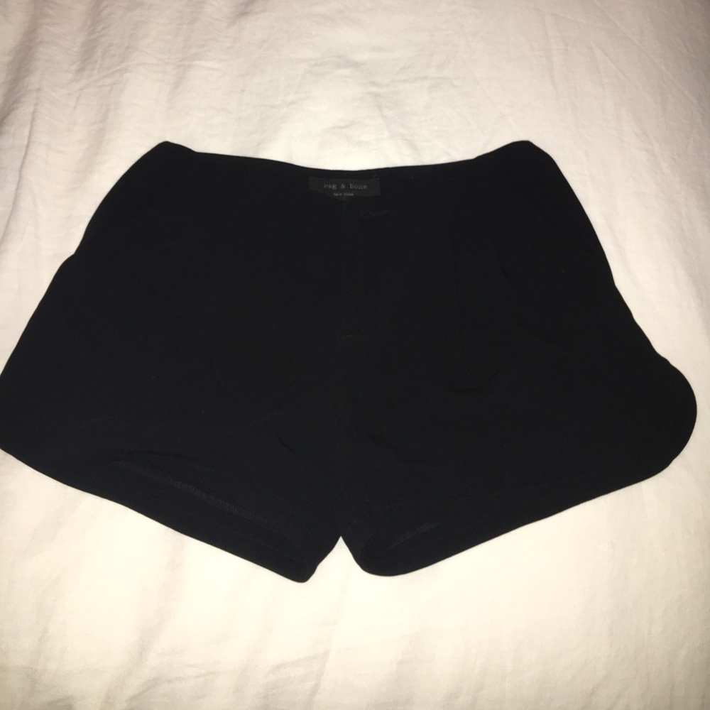 Rag & Bone Black Dress Shorts - Picture 3 of 12